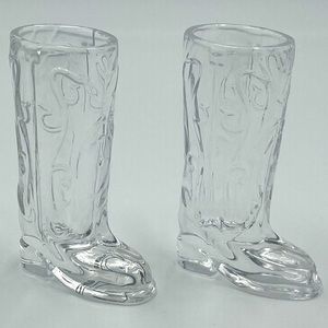 Circleware: “Kickback”- 2 pc. Set 1 1/2 oz. Boot Shot Glasses